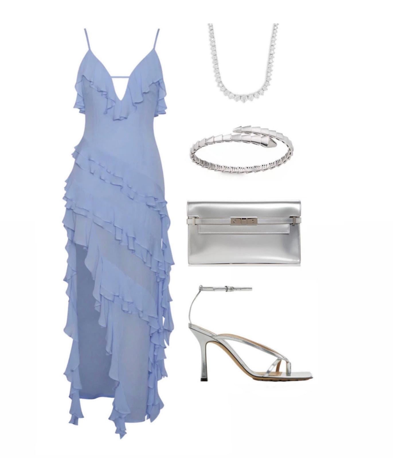 Lady Sexy Sling Irregular Solid Color Dress