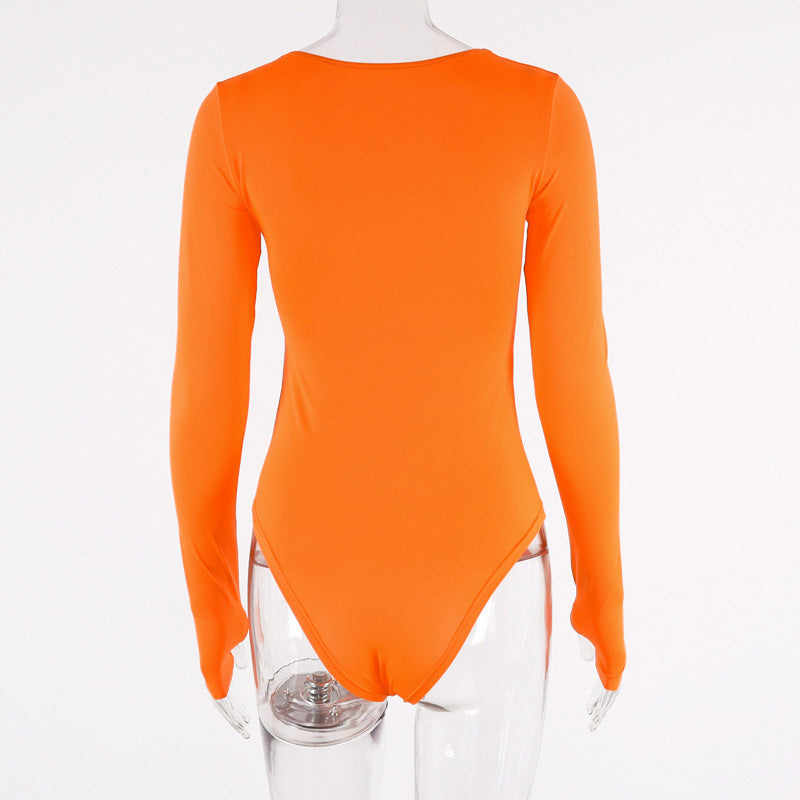 Pullover Long Sleeve Bodysuit