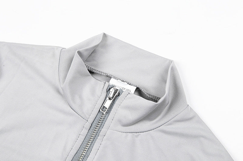 Reflective Paneled Jumpsuit