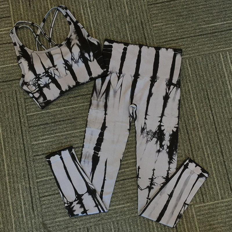 Women's high waist sports yoga suit