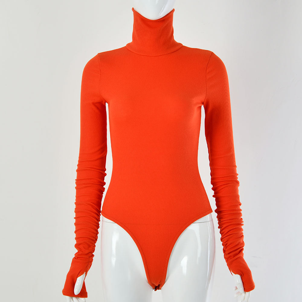 Turtleneck Long Sleeve Tights