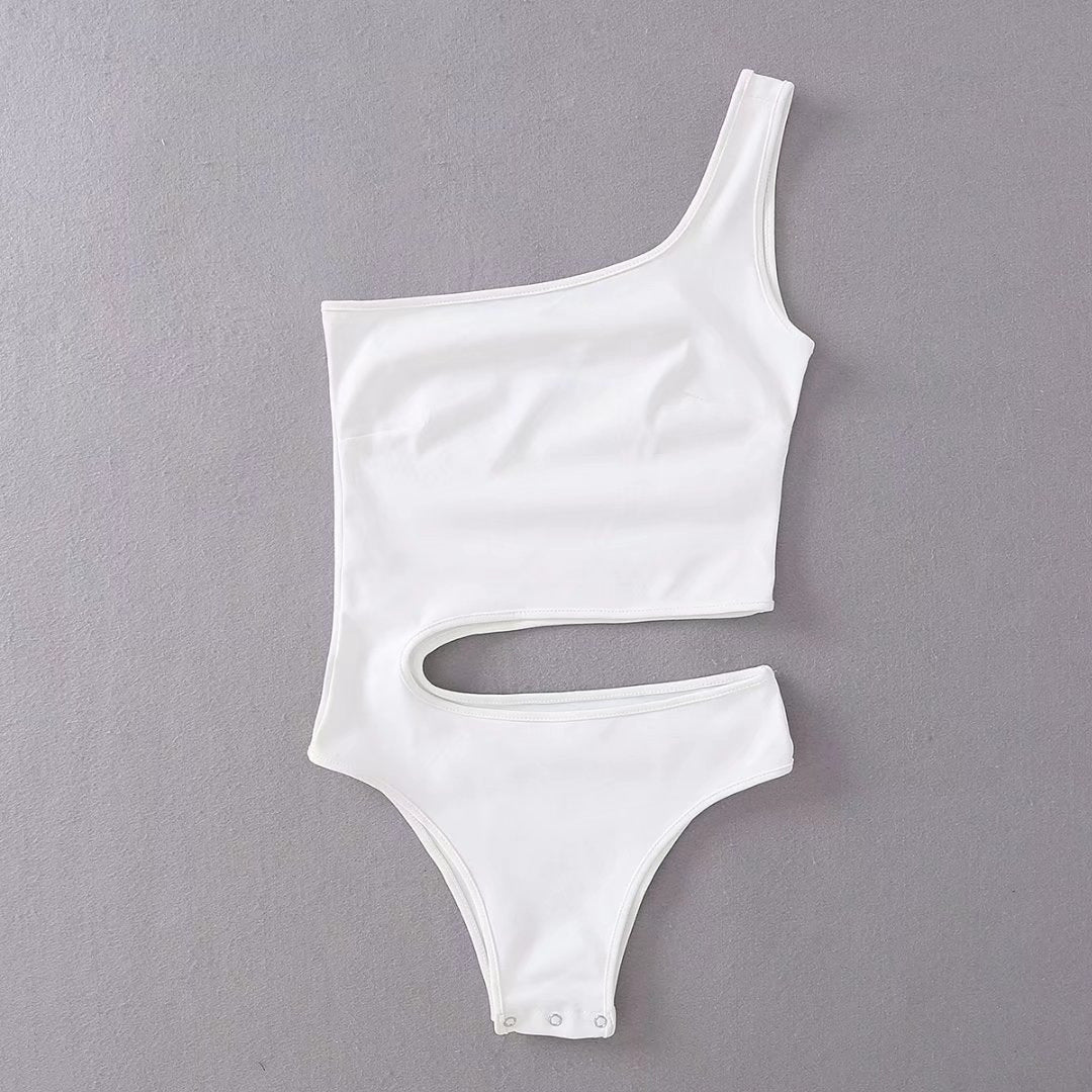 Sexy Navel Irregular Camisole