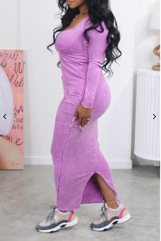 Style Hot Girl Printing Dress