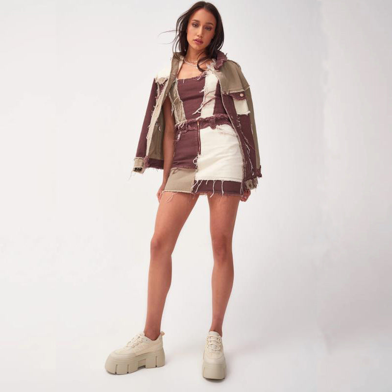 Trendy New Mid-waist Women's Hip Skirt