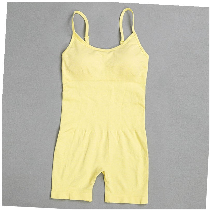 One-piece Seamless Yoga wear Ladies Fitness Wear Sportswear Sports Bra Jumpsuit Sports Shorts Suit