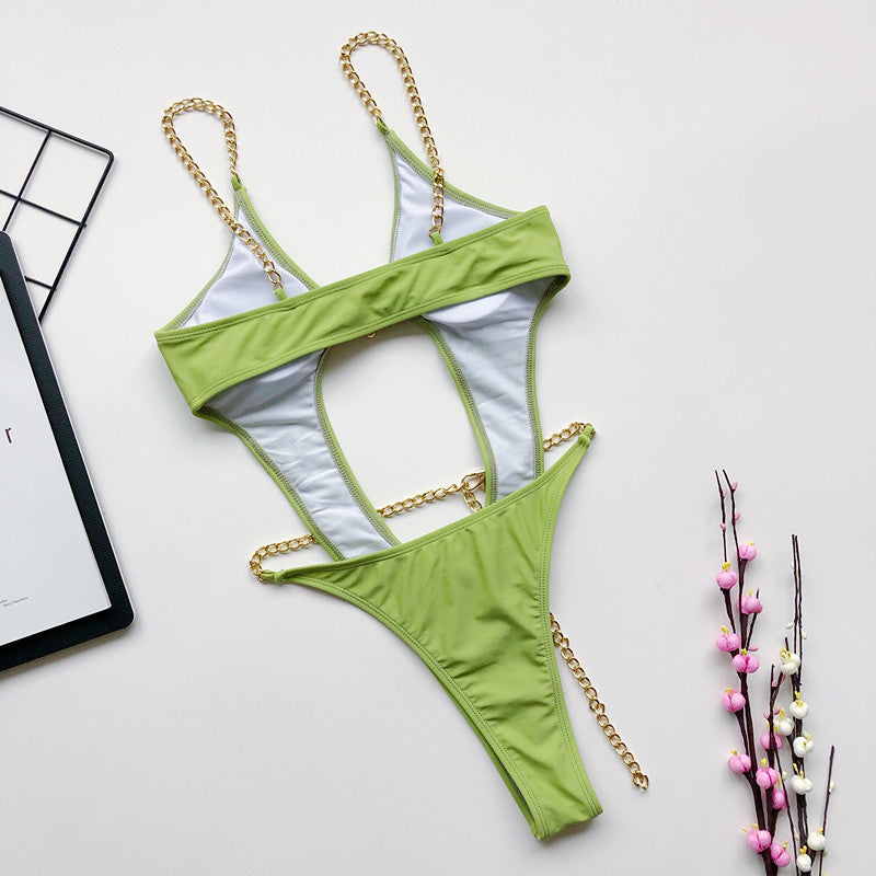 Bikini Sexy Backless One-piece Swimsuit