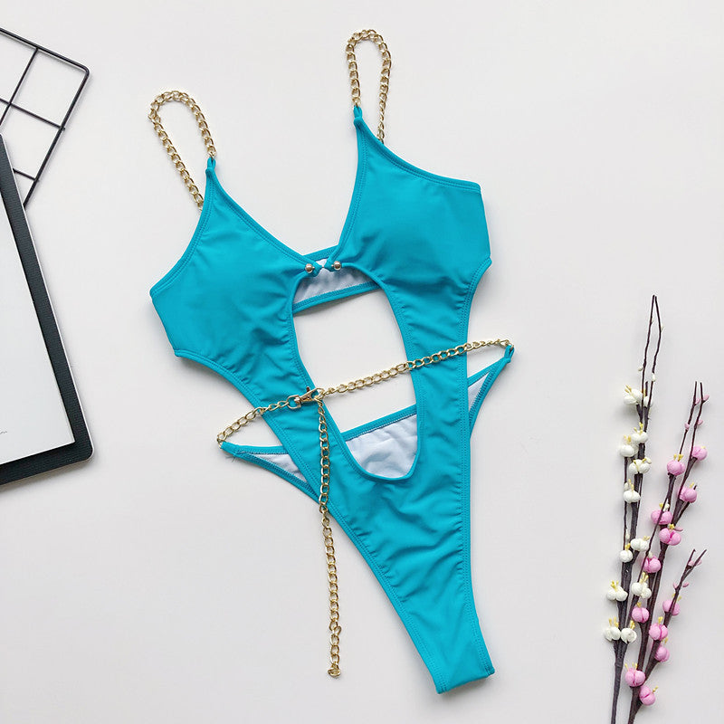 Bikini Sexy Backless One-piece Swimsuit