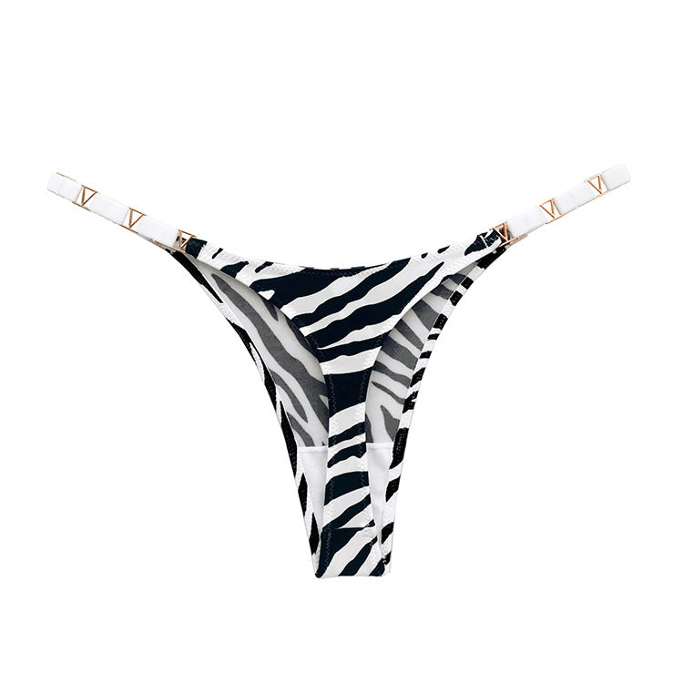 Sexy Ice Silk T Hip Lift Low Waist