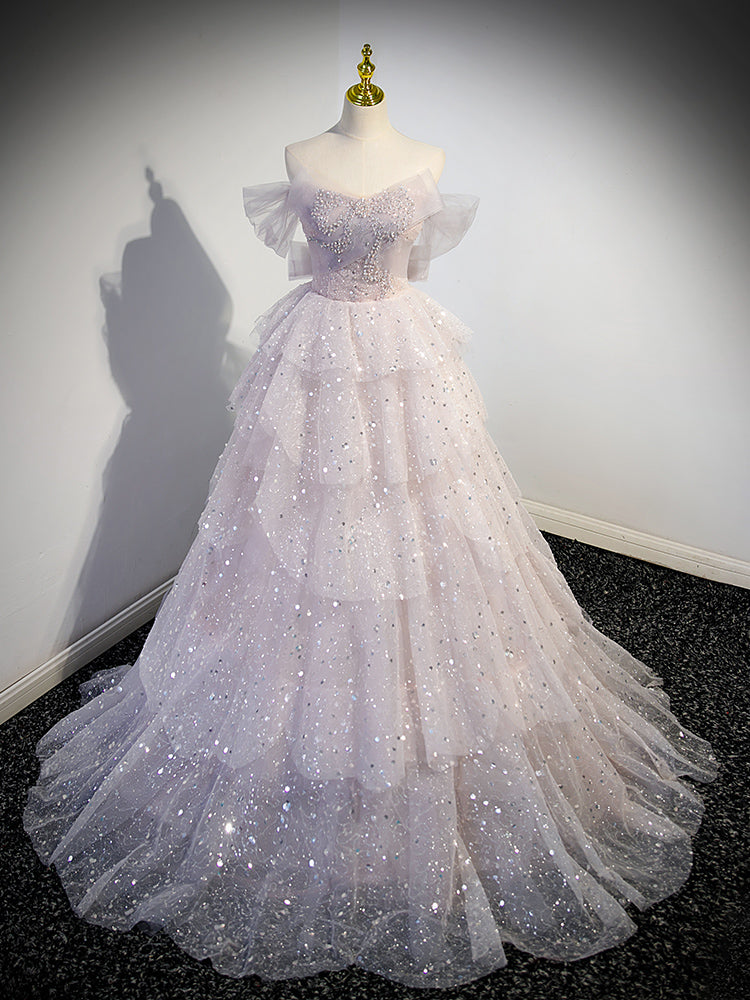 Off-the-shoulder Gown Female