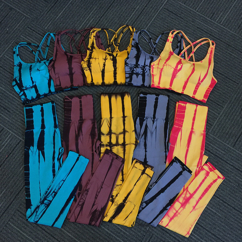 Women's high waist sports yoga suit