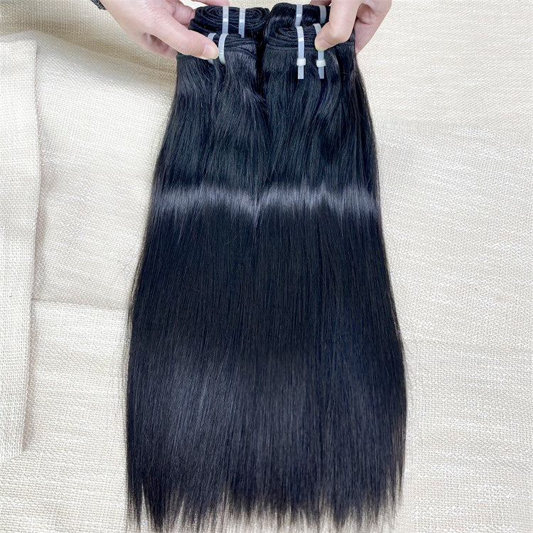 Raw Peruvian Hair Natural Straight 3 Bundles