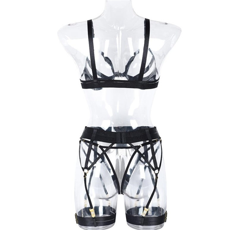 Simple Natural Ladies Underwear Bra Set