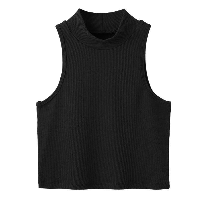 Summer Tight Sleeveless Vest Women's Slim Top