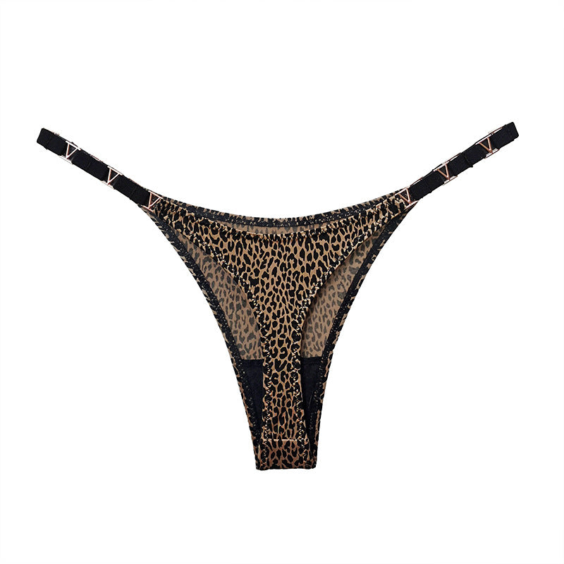 Sexy Ice Silk T Hip Lift Low Waist