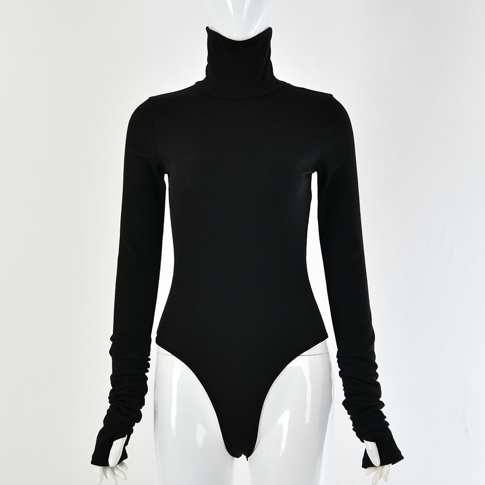 Turtleneck Long Sleeve Tights