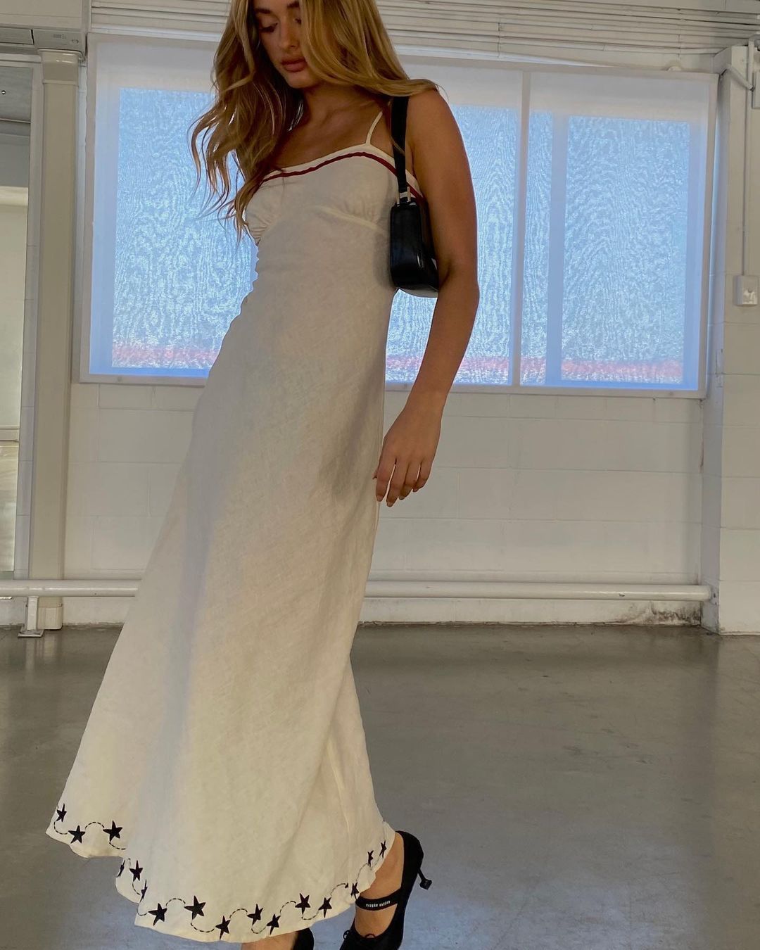 Women's XINGX Printed Sleeveless Suspender Dress