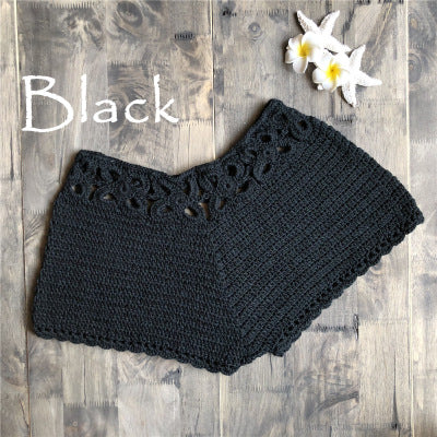 Knitted beach shorts