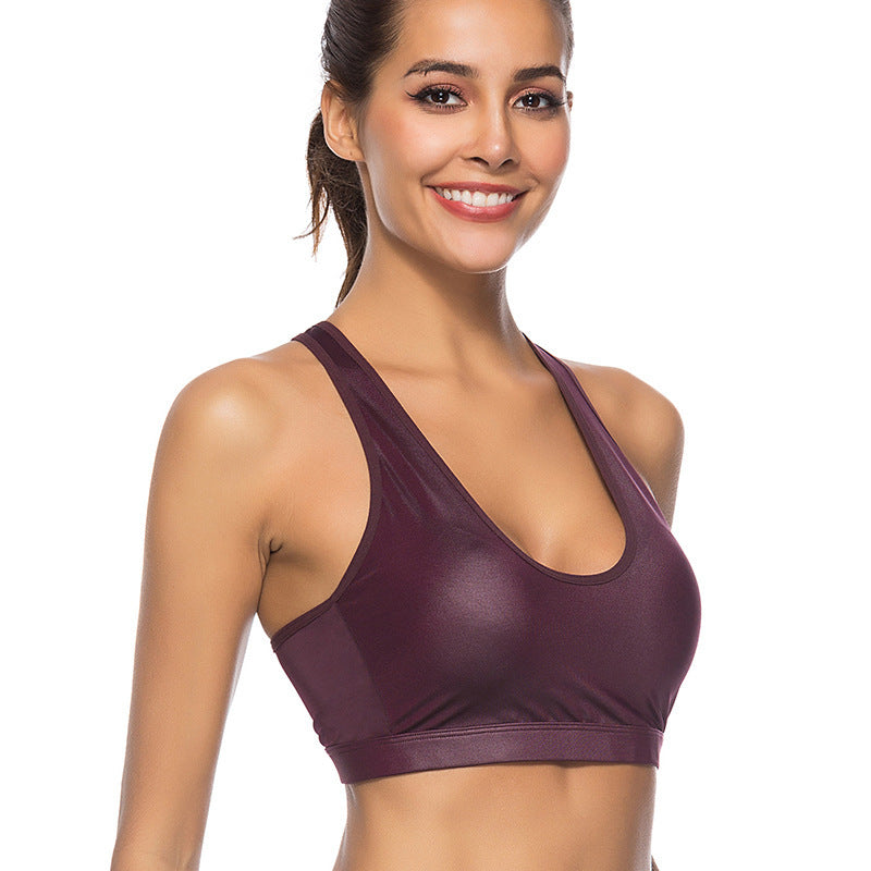 Women Sports Bra High Support For Sporting Yoga Fitness Athletics