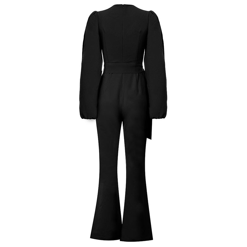Siamese high waist pants