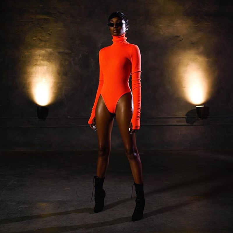 Turtleneck Long Sleeve Tights