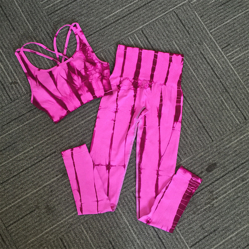 Women's high waist sports yoga suit