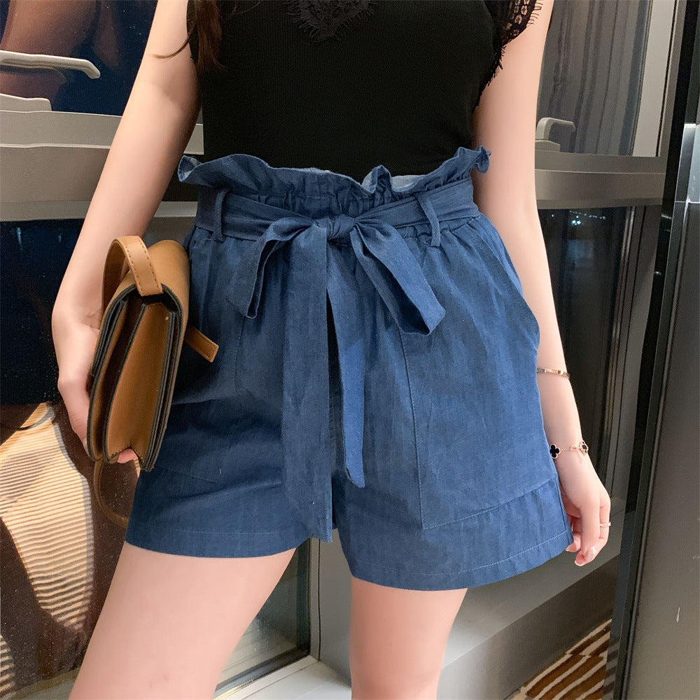wooden ear A word shorts have a belt