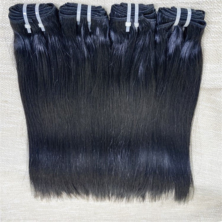 Raw Peruvian Hair Natural Straight 3 Bundles