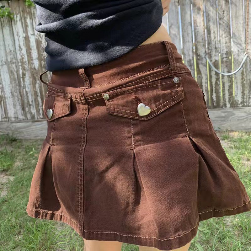 Retro Style Hot Girl Culottes