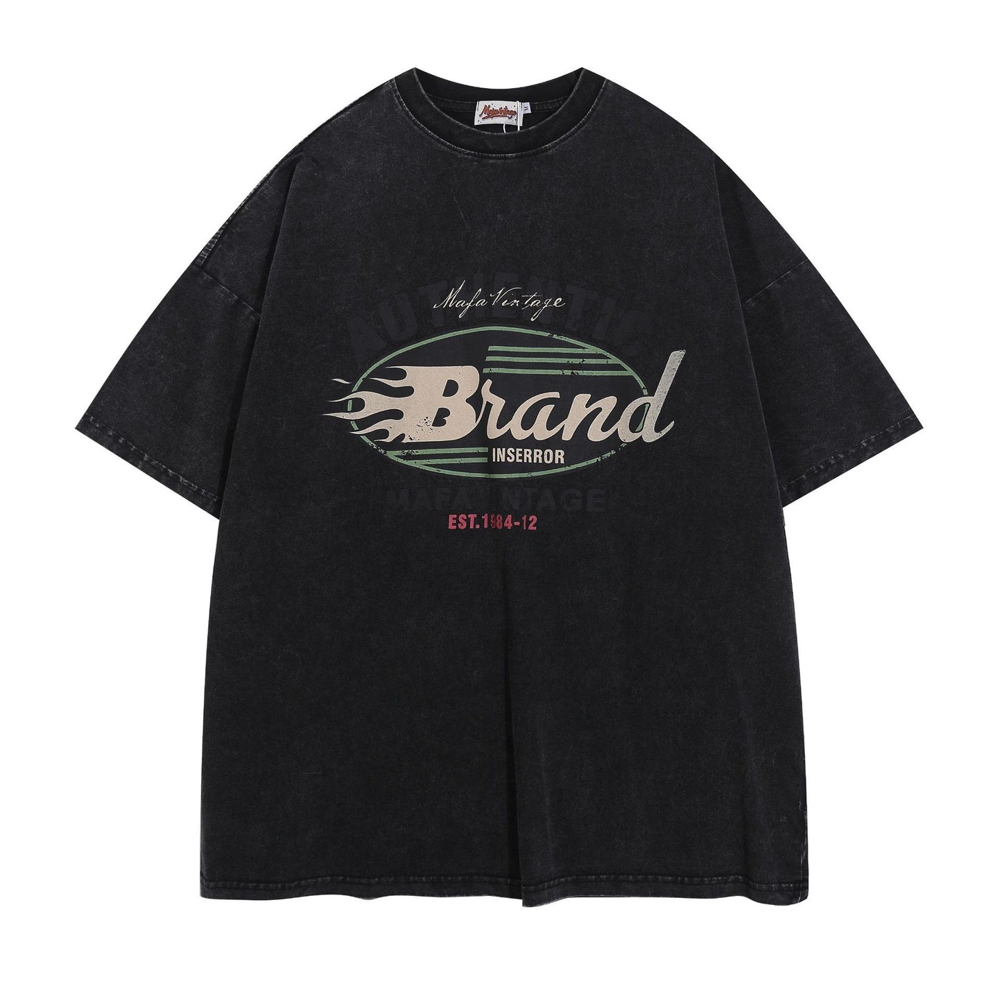 Original Retro Washed Distressed Short Sleeve