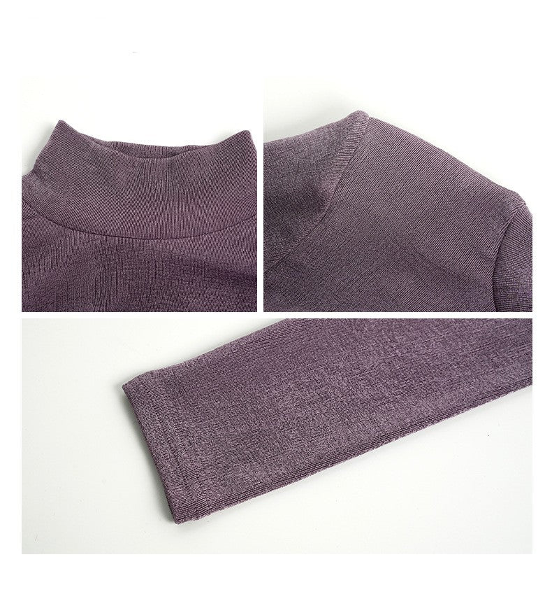 Turtleneck Long Sleeve Base Dress