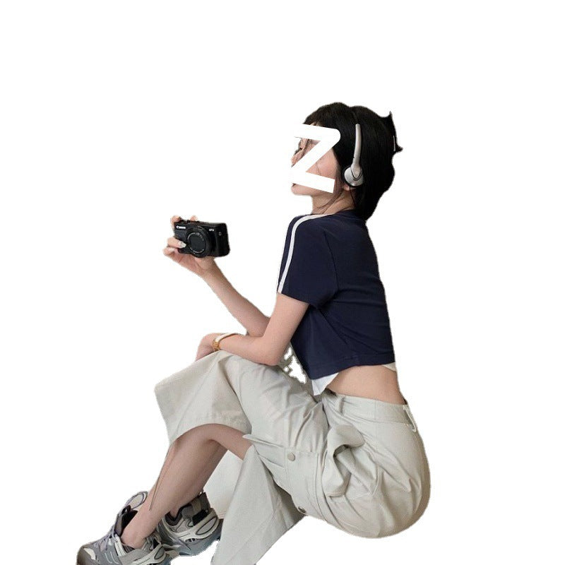 Long Slit Skirt In Women's Pocket