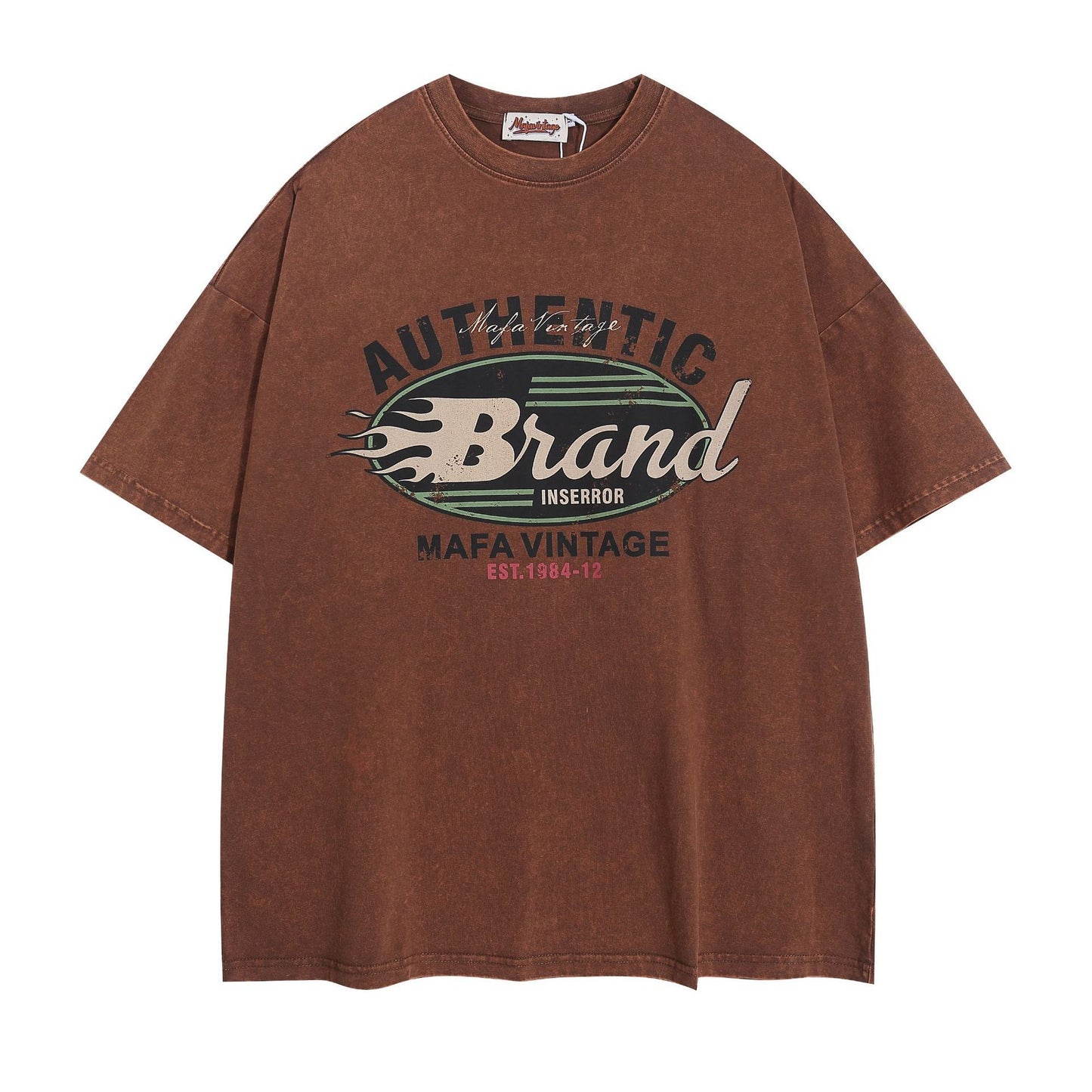 Original Retro Washed Distressed Short Sleeve