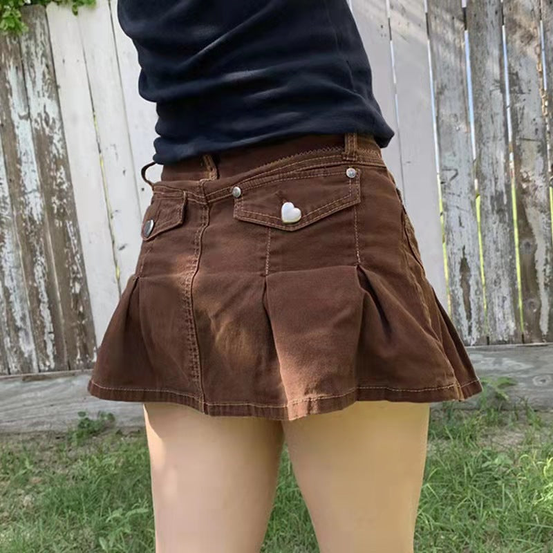 Retro Style Hot Girl Culottes