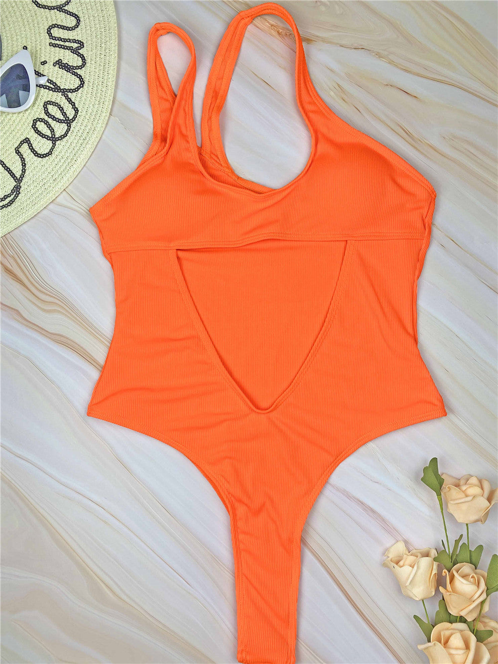 Sexy One-Shoulder Swimsuit
