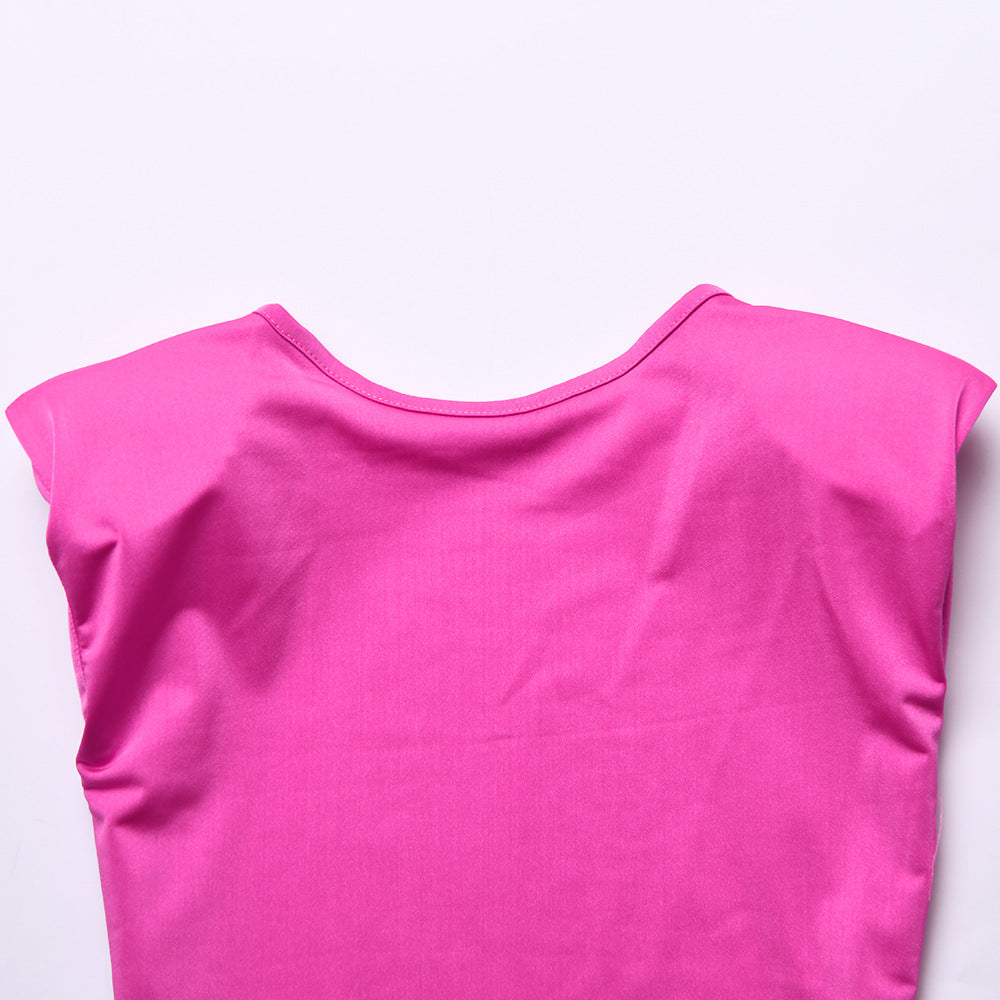 Sleeveless Dress Of Fashion Spice Girls In Summer