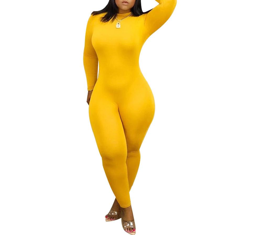High stretch skinny jumpsuit