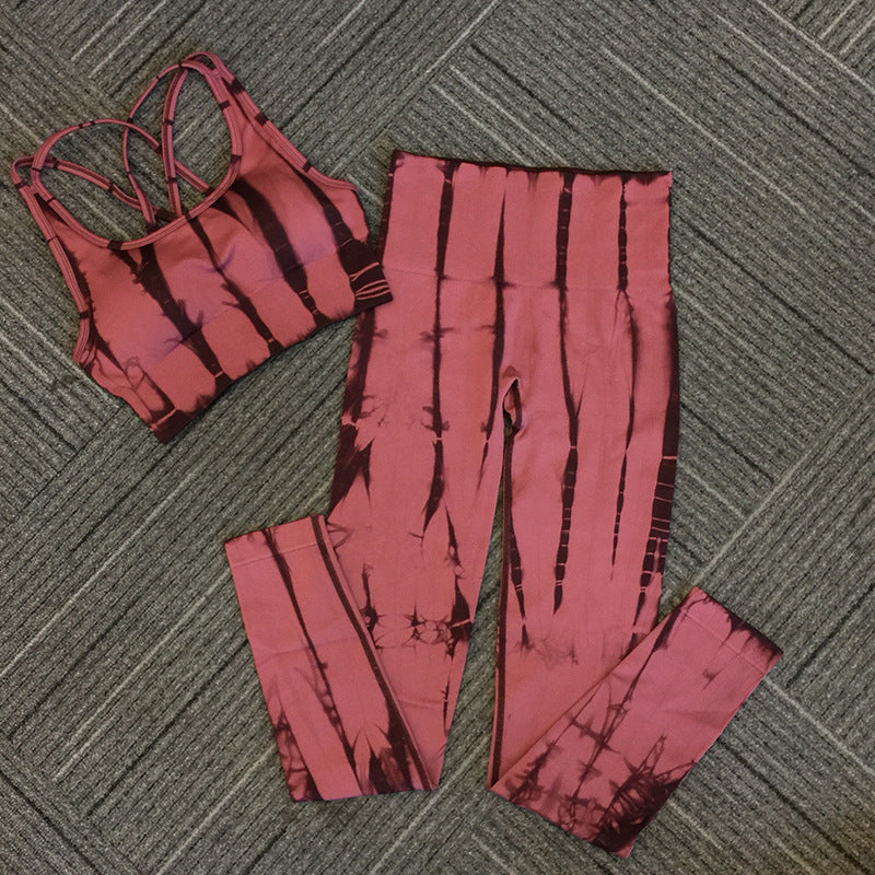 Women's high waist sports yoga suit