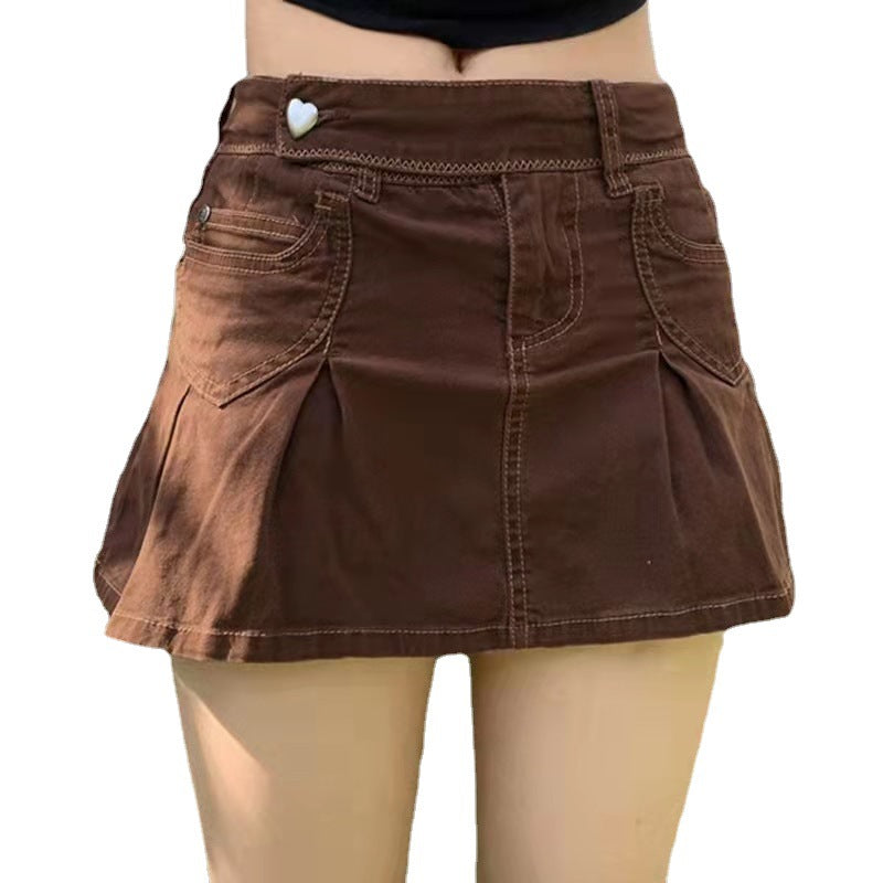 Retro Style Hot Girl Culottes