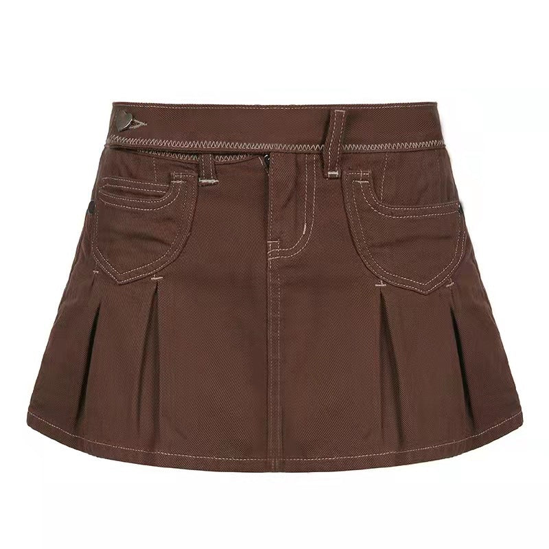 Retro Style Hot Girl Culottes