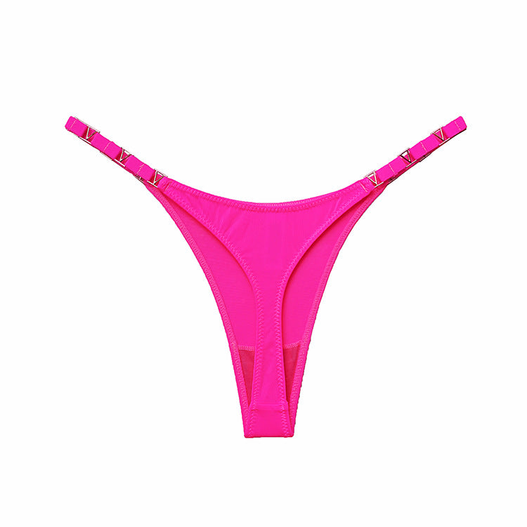 Sexy Ice Silk T Hip Lift Low Waist