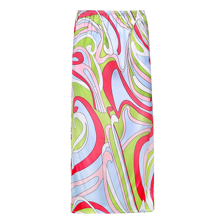 Vacation Casual Bag Hip Skirt