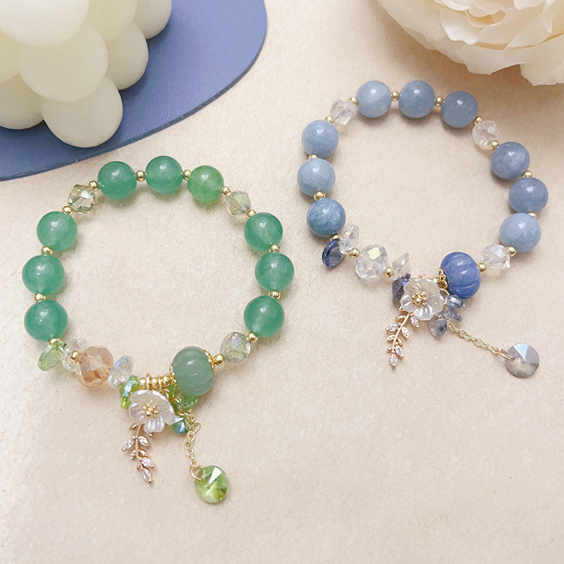 Women's Fashionable Elegant Natural Stone Crystal Bracelet