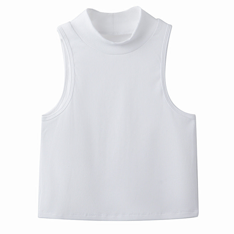 Summer Tight Sleeveless Vest Women's Slim Top