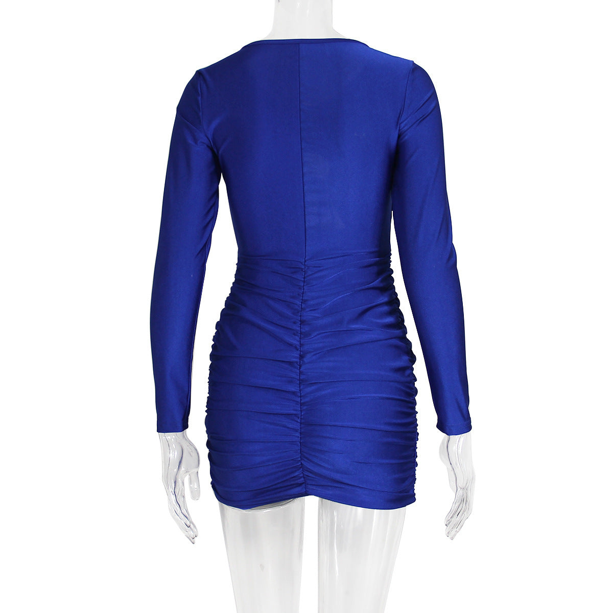 Women's Spring Fashion Hollowed-out Lace Up Slim Fit Dress