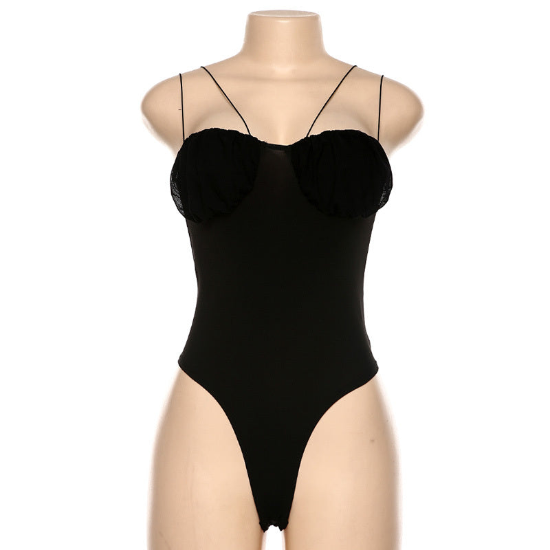 Strapless strappy bodysuit