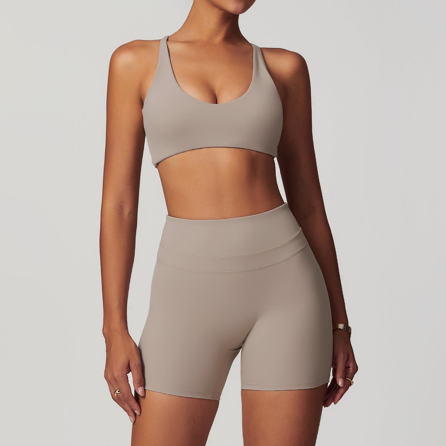 Brushed Tight Back Yoga Bra