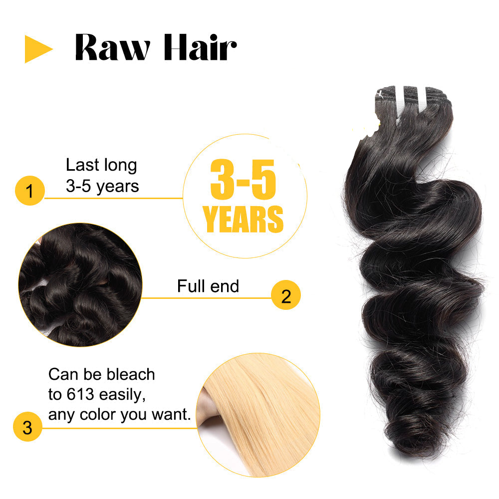 Raw Vietnamese Hair Loose Wave Bundles