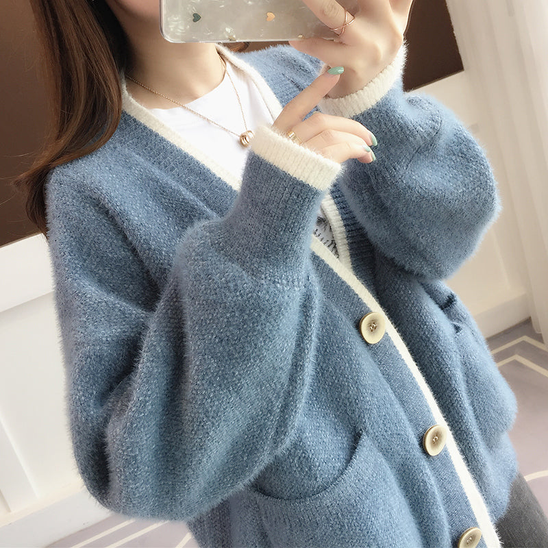 Women's Idle Style Loose Sweater