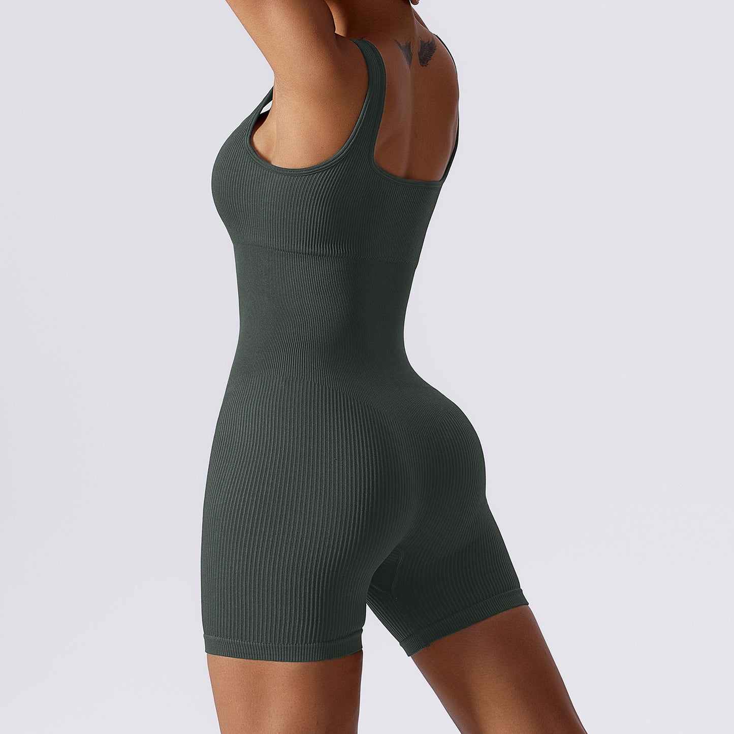 High Elastic Tight One-piece Aerial Beauty Back Yoga Clothes Seamless Yoga Jumpsuit