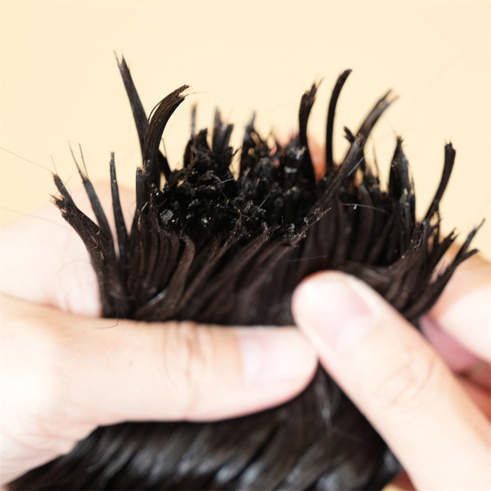 Pre-divided Braiding Hair 3 Bundles Deep Wave Braiding Hair Bulk Human Hair
